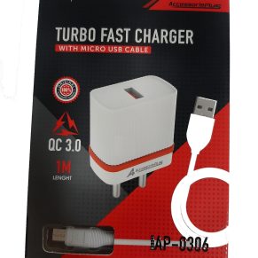 A+ AP 306 QC 3.0 CHARGER (A+AP306QC3.0CHARGER )