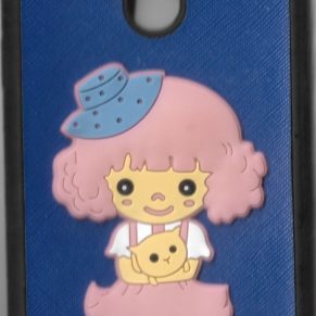 F7 - OPPO (Cartoon Little Girl Design Mobile Back Cover) (F7-OPPO(CartoonLittleGirlDesignMobileBackCover) )