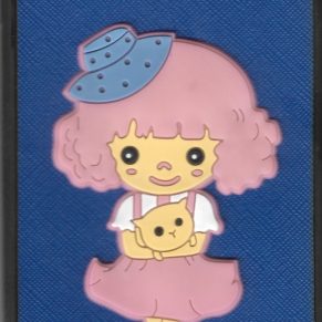 8A - Redmi (Cartoon Little Girl Design Mobile Back Cover) (8A-Redmi(CartoonLittleGirlDesignMobileBackCover) )