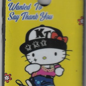 MI 6 - Redmi - Kitty (Cartoon Kitty Yellow Design Mobile Back Cover) (MI6-Redmi-Kitty(CartoonKittyYellowDesignMobileBackCover) )