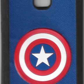 V7+ - VIVO (Captain America Shield Design Mobile Back Cover) (V7+-VIVO(CaptainAmericaShieldDesignMobileBackCover) )