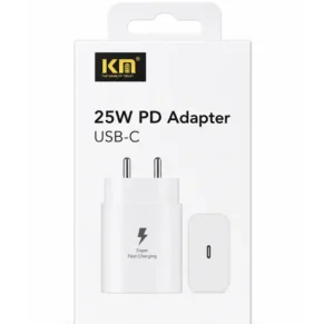 KM - 25W PD Adapter USB-C - KMCHPD555 - [10 Combo]