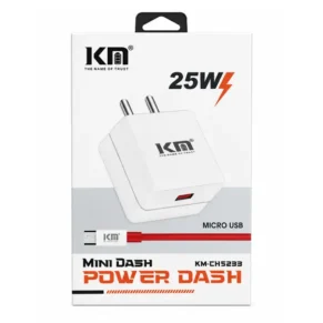KM - 25W Micro USB - Mini Dash Power Dash - KMCH5233 - [10 Combo]